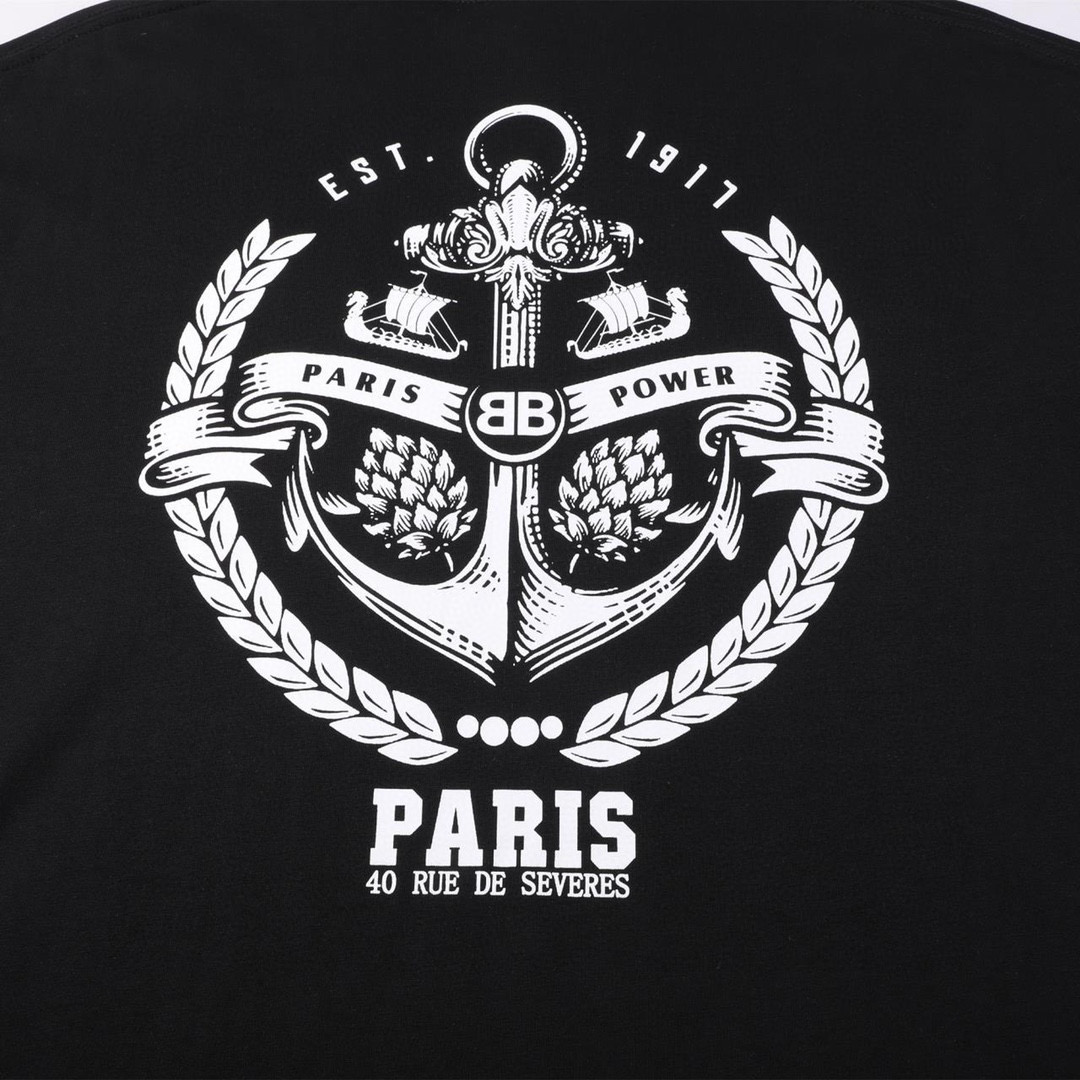 ÁO BALENCIAGA print cotton jersey T-shirt