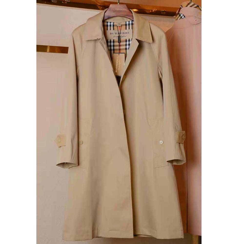 ÁO KHOÁC BURBERRY TRENCH COAT Unisex vintage-checked reversible coat