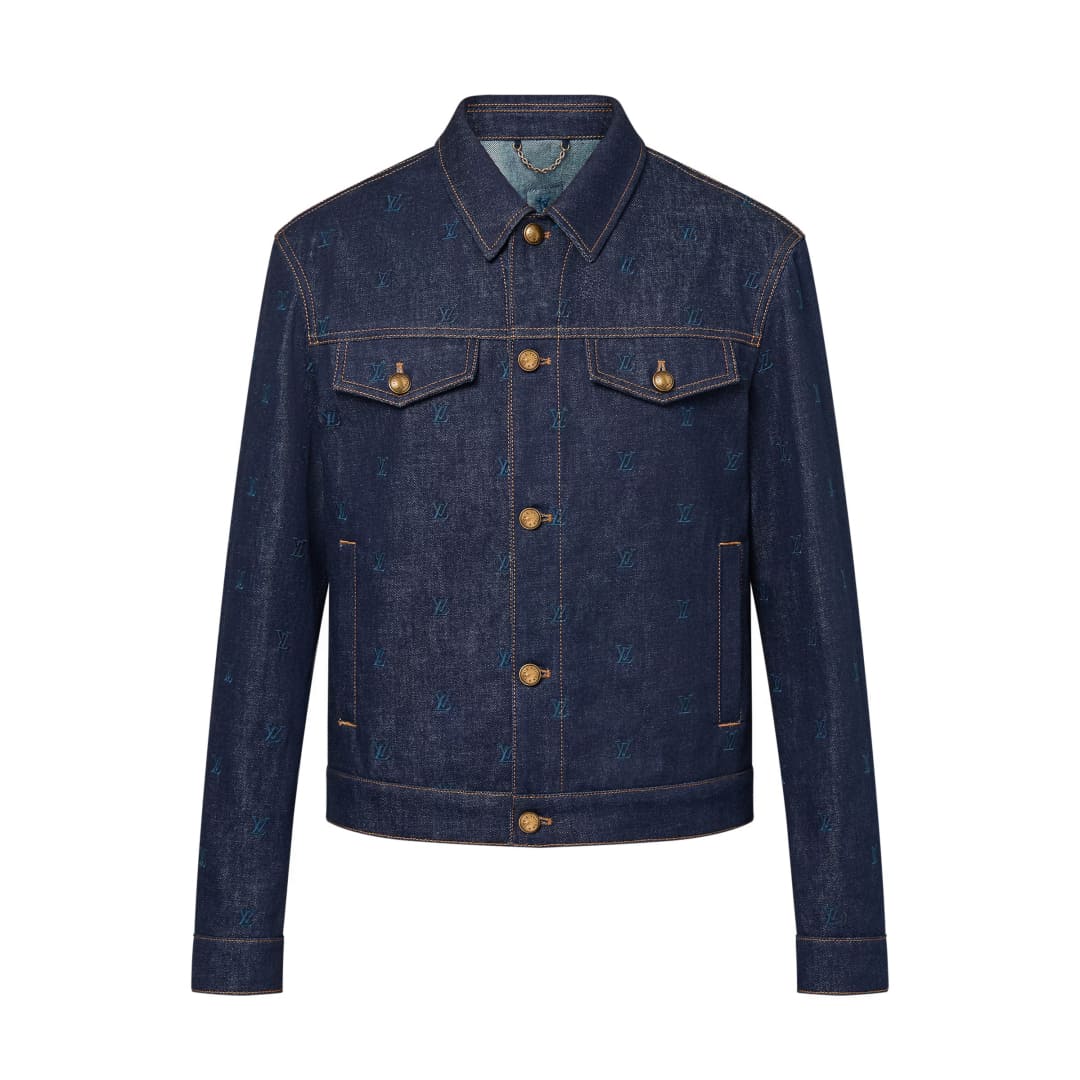 ÁO LOUIS VUITTON DENIM JACKET TOP QUALITY AAA