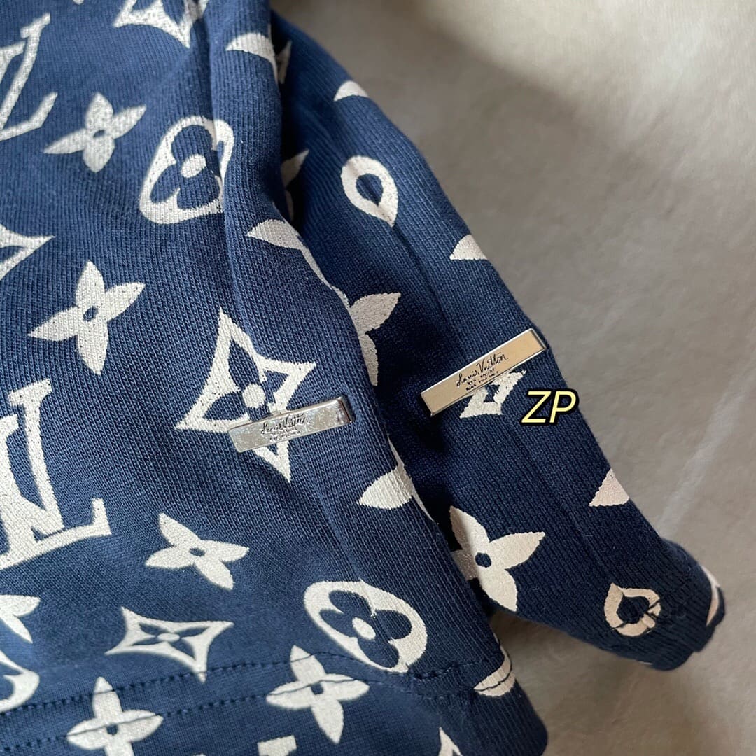 ÁO LOUIS VUITTON T SHIRT MÀU XANH UNISEX