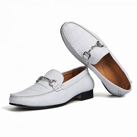 Giày lười nam da cá sấu Alligator có 4 màu