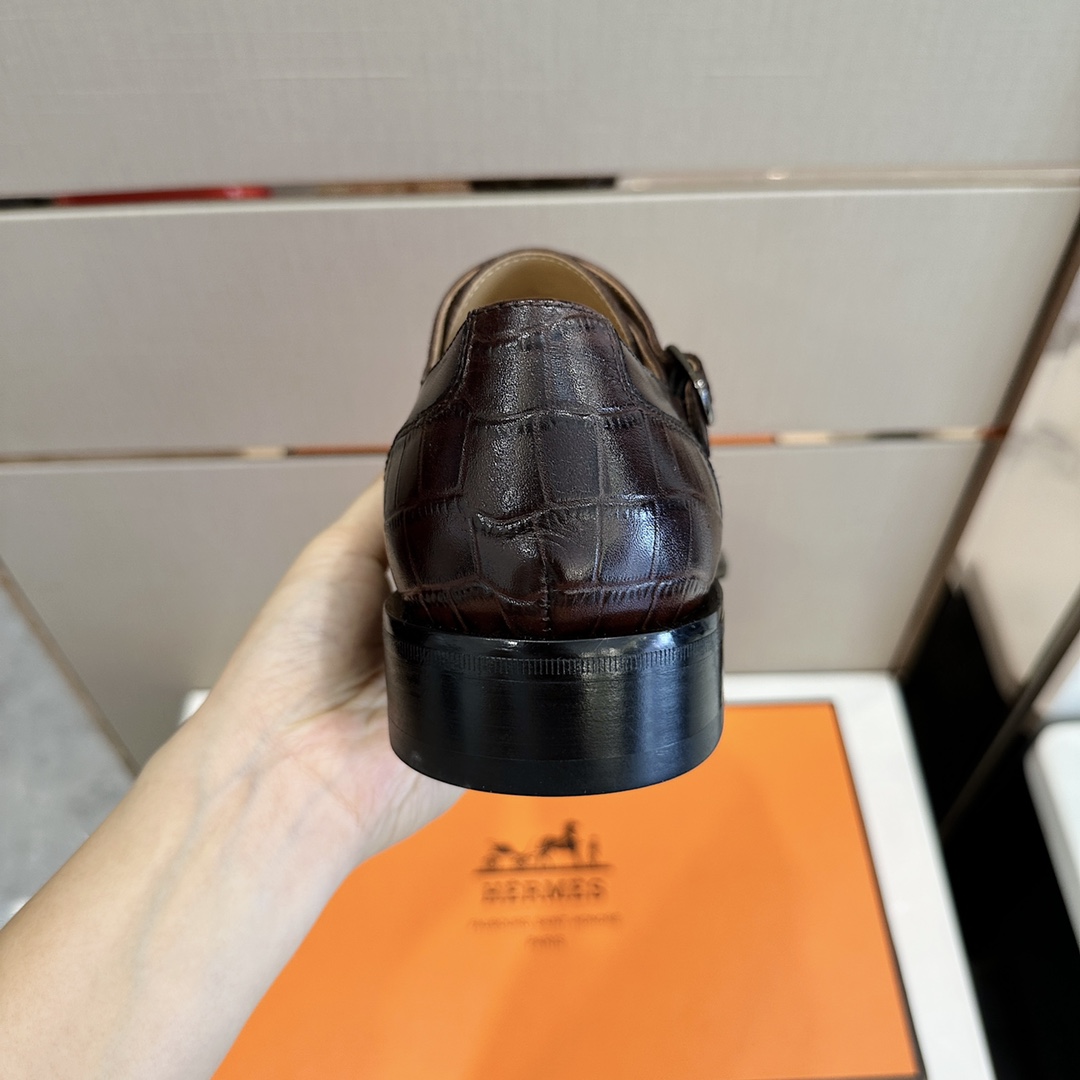 GIÀY HERMES DERBY SHOES AAA