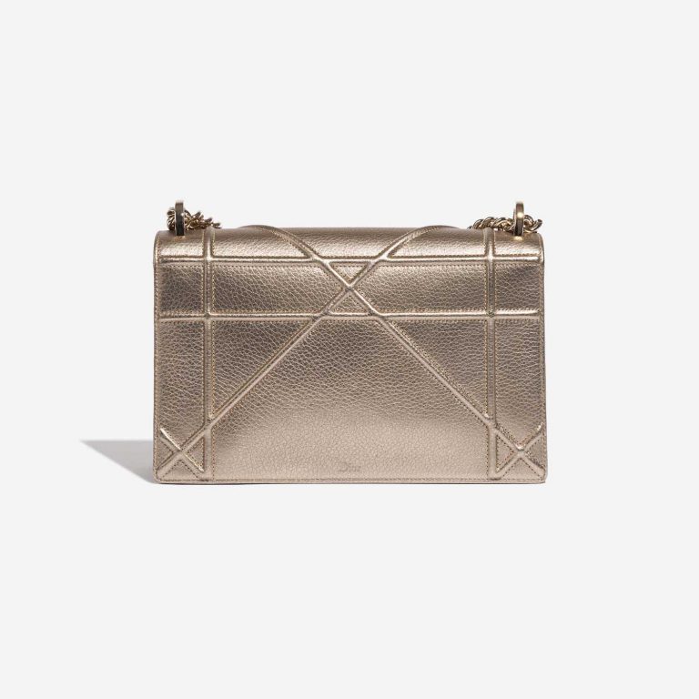TÚI DIOR Diorama Medium Calf Pale Gold