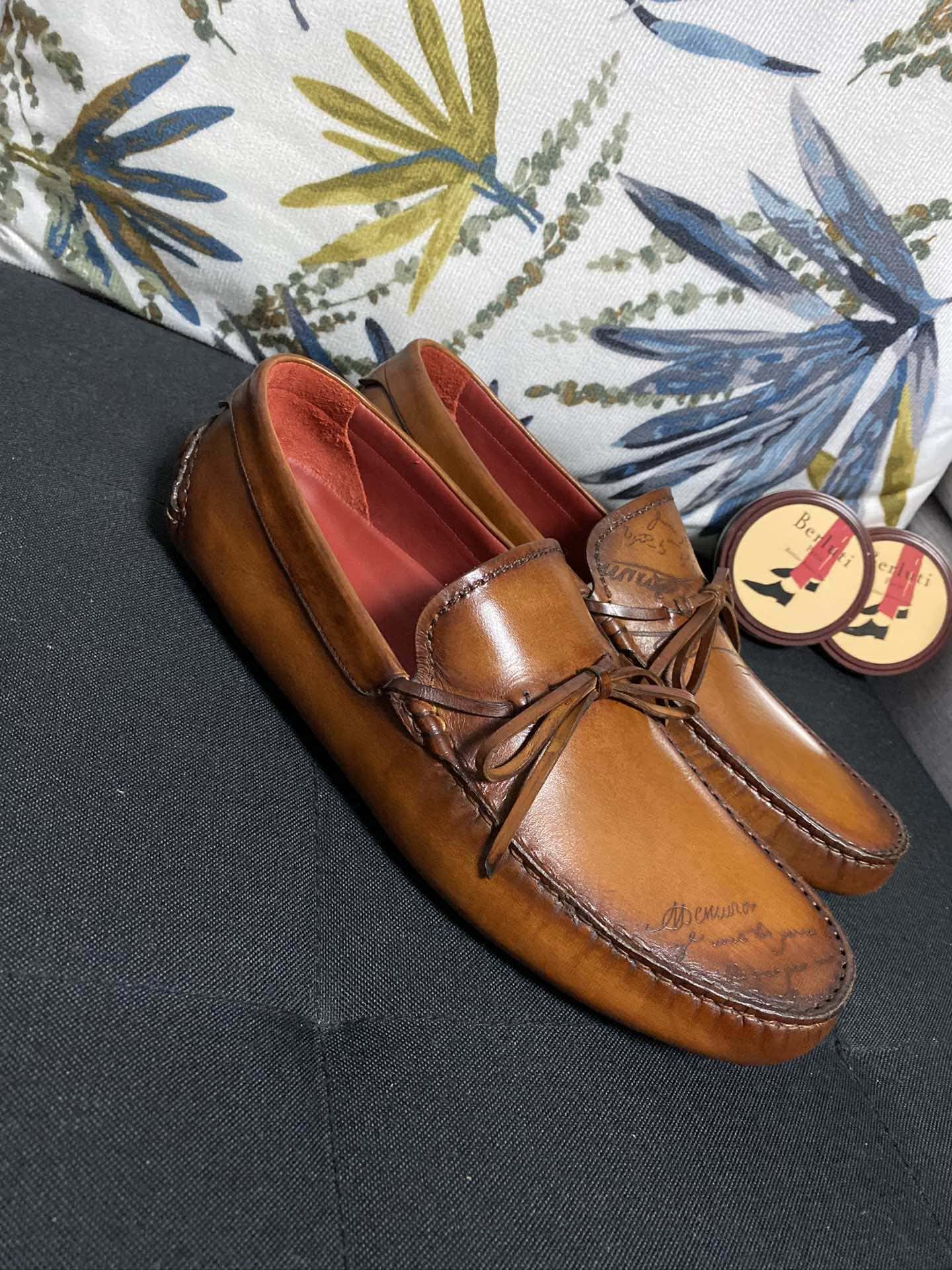 GIÀY BERLUTI ANDY SCRITTO TOP QUALITY SHOES AAA