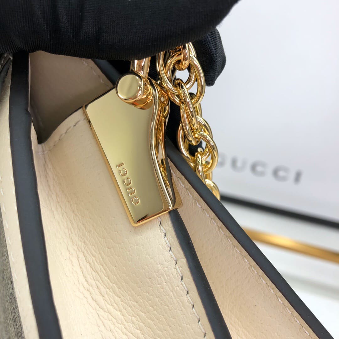 TÚI Gucci Ophidia GG small shoulder bag white Top Quality