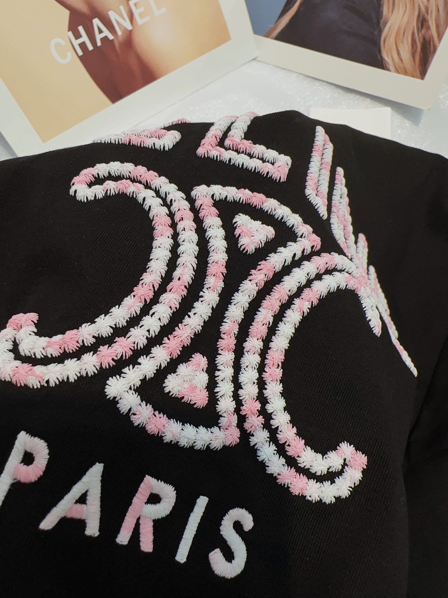 ÁO CELINE PARIS LOGO T SHIRT
