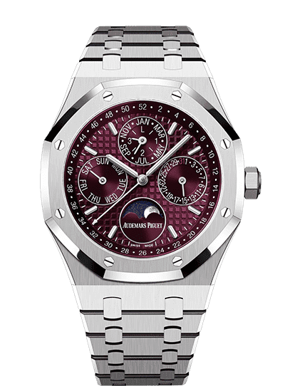 Đồng hồ Audemars Piguet Royal Oak Perpetual Calendar mặt số màu đỏ
