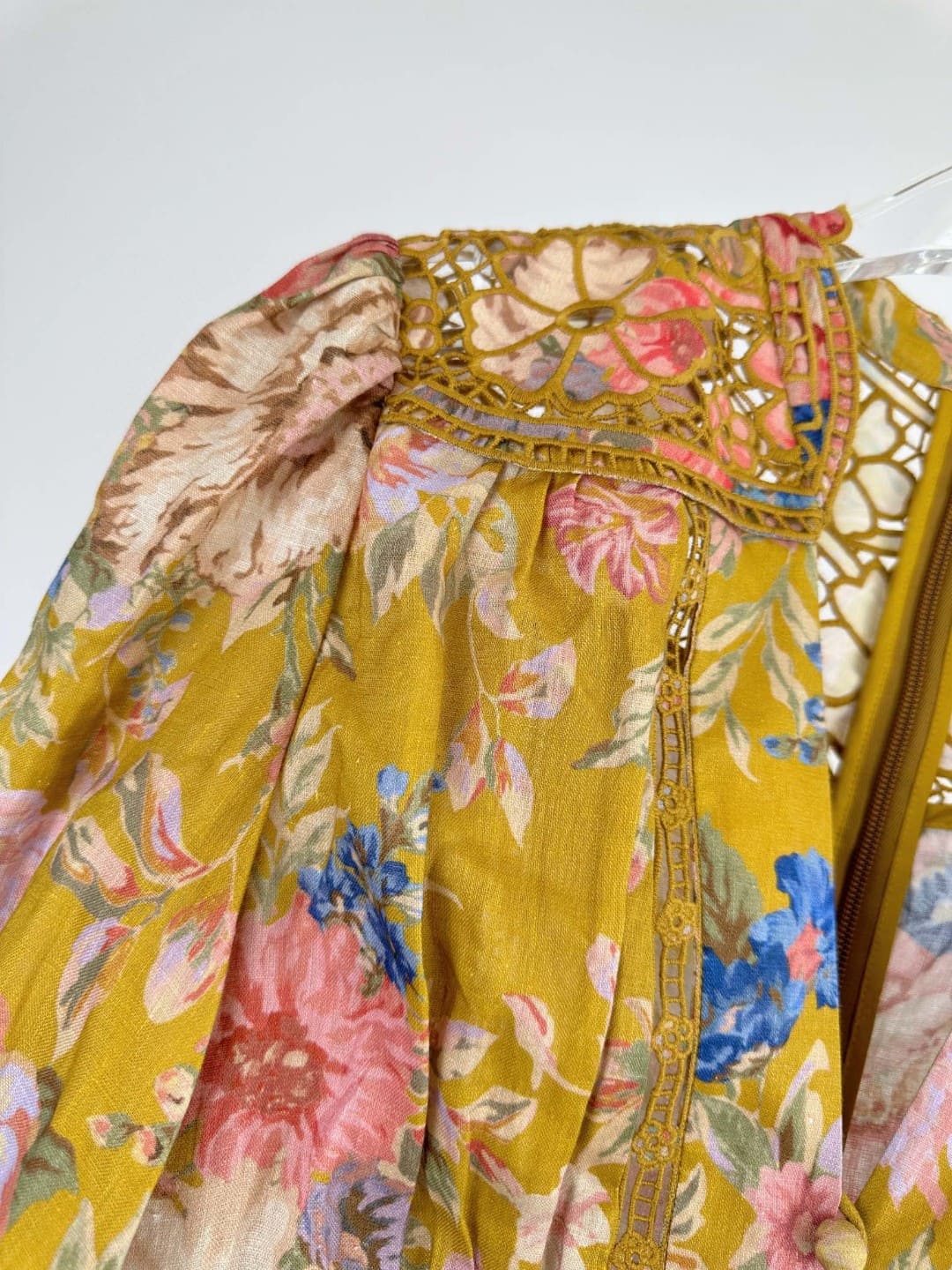 VÁY ZIMMERMANN Flower Vintage Dress High Classy
