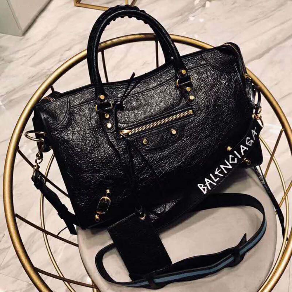 TÚI Balenciaga Women Classic Gold City S-Black