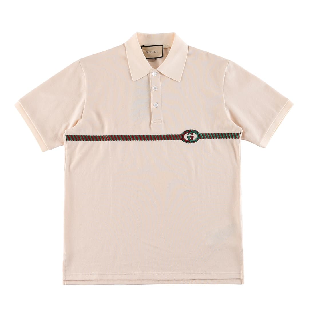 ÁO GUCCI POLO SHIRT BEIGE
