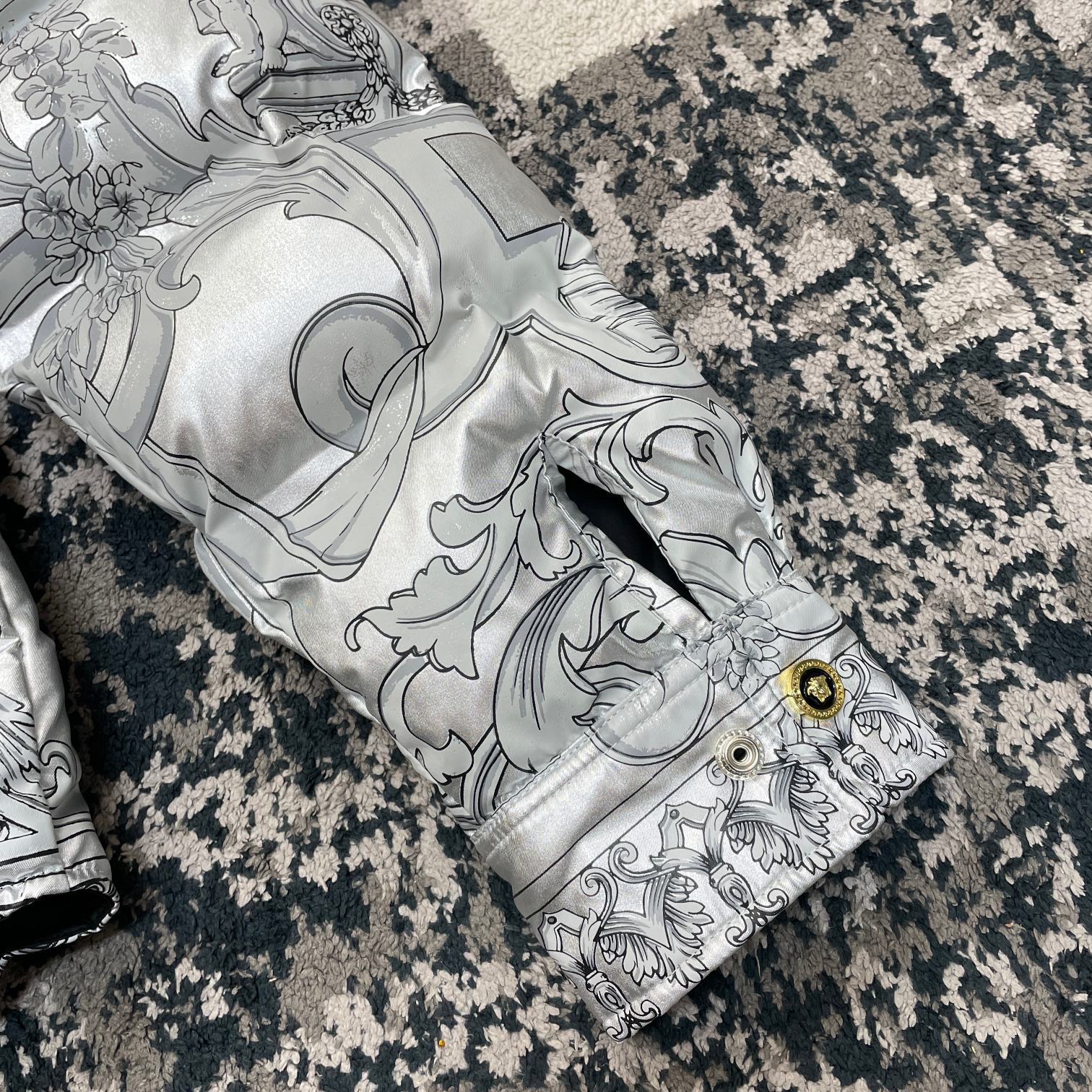 ÁO VERSACE FEATHER DOWN JACKET