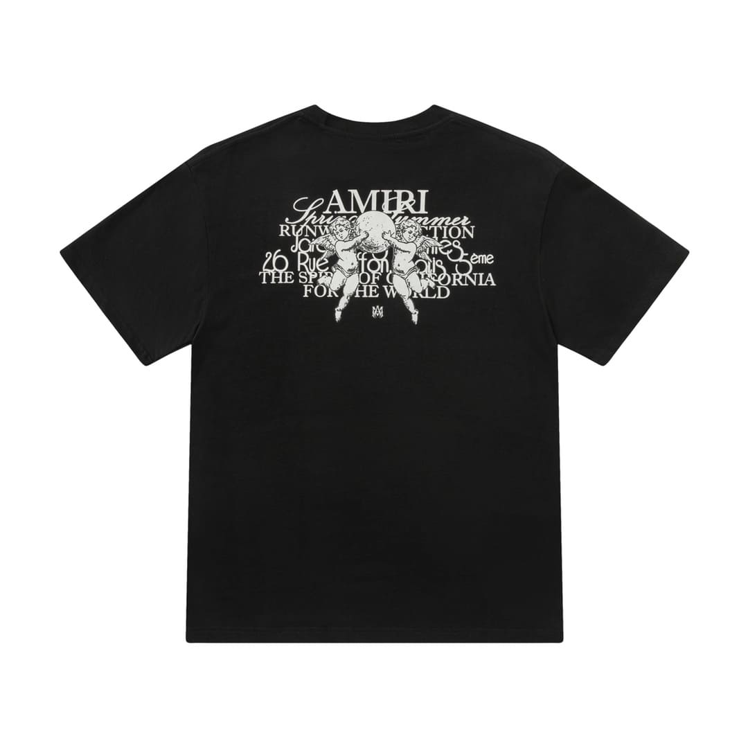 ÁO AMIRI T SHIRT MÀU ĐEN UNISEX