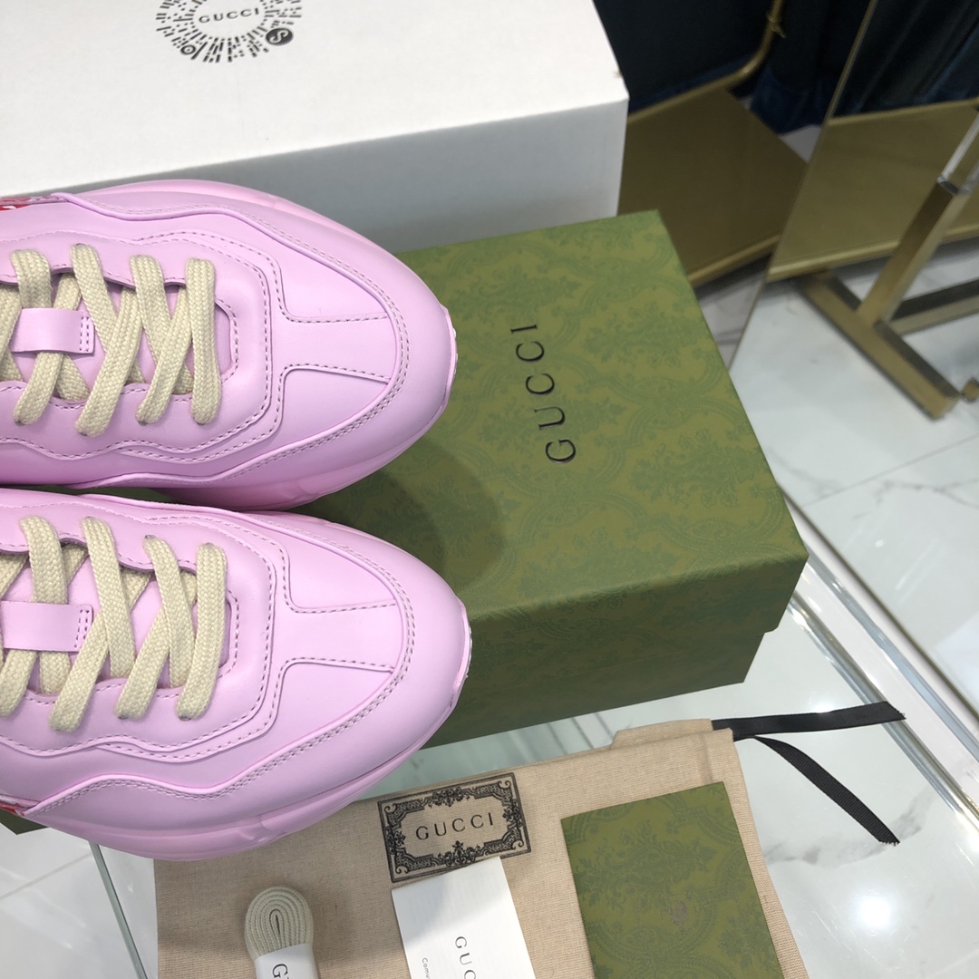 GIÀY GUCCI RHYTON GG ITALIA SNEAKERS SHOES UNISEX