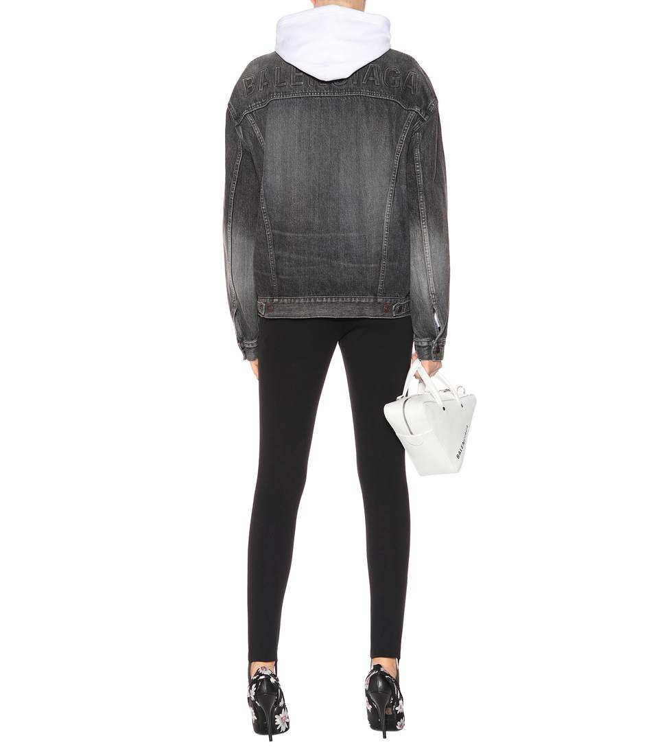 ÁO DENIM BALENCIAGA Oversized denim jacket