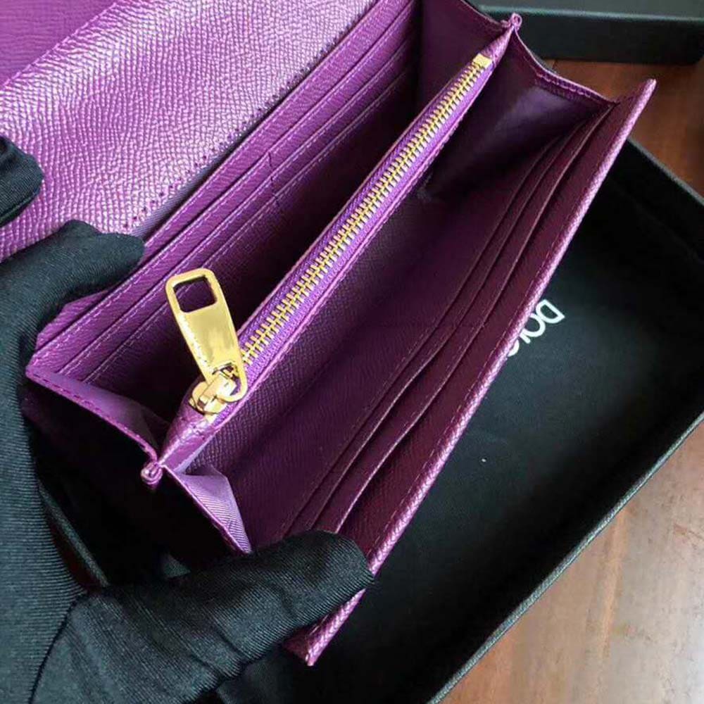 TÚI Dolce Gabbana D&G Women Min Von Bag in Dauphine Leather