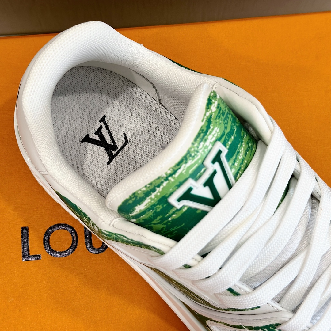 GIÀY LOUIS VUITTON TRAINER MONOGRAM SNEAKERS SHOES AAA
