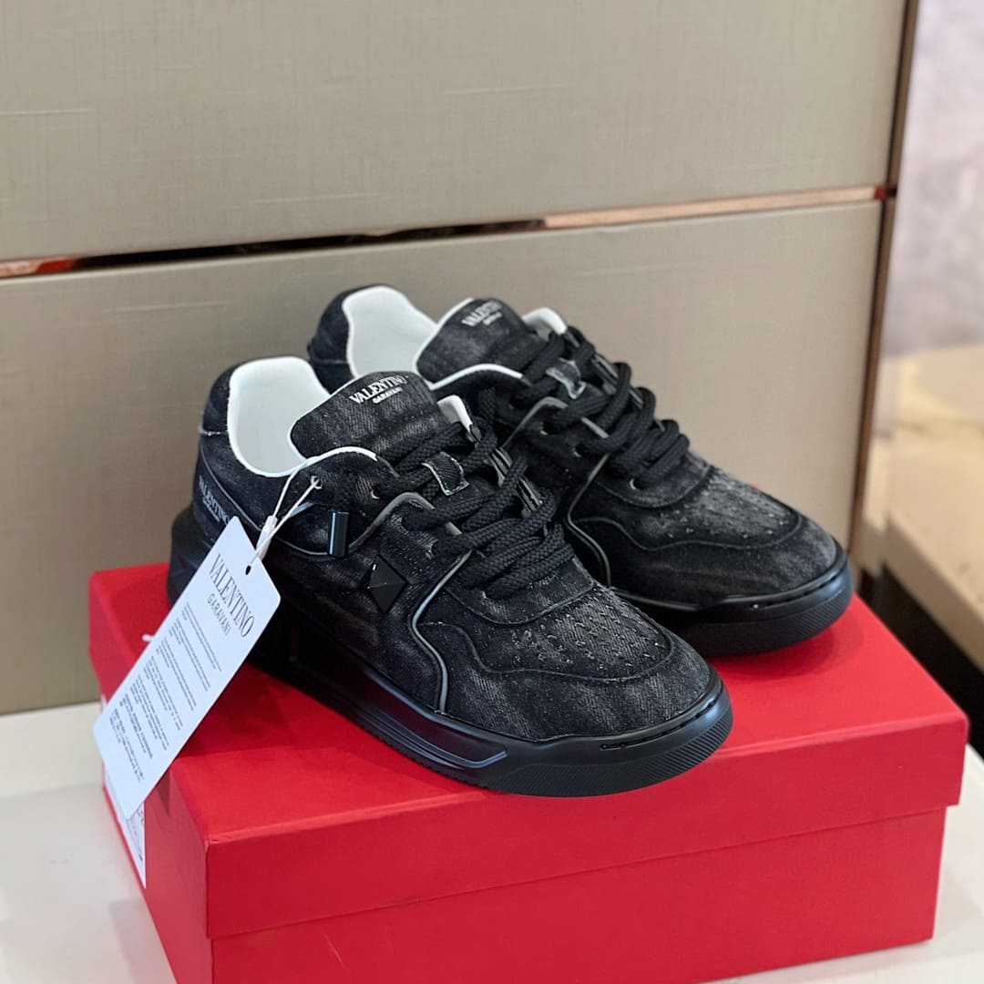 GIÀY VALENTINO GARAVANI DENIM SNEAKERS SHOES AAA