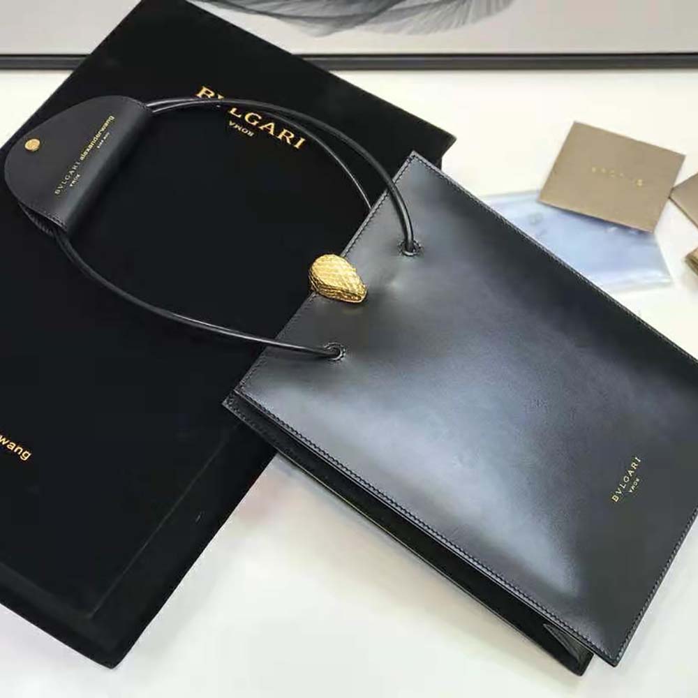 TÚI Bvlgari Women Alexander Wang X Bvlgari Tote in Calf leather-Black