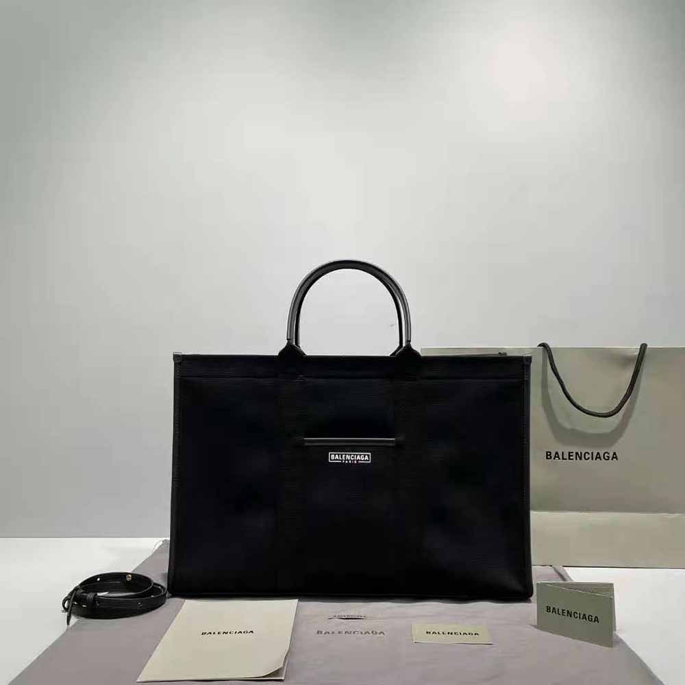 TÚI Balenciaga Women Hardware Large Tote Bag-Black