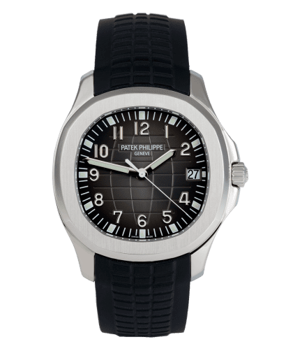 Đồng hồ Patek Philippe Aquanaut Jumbo 5167A mặt số màu đen