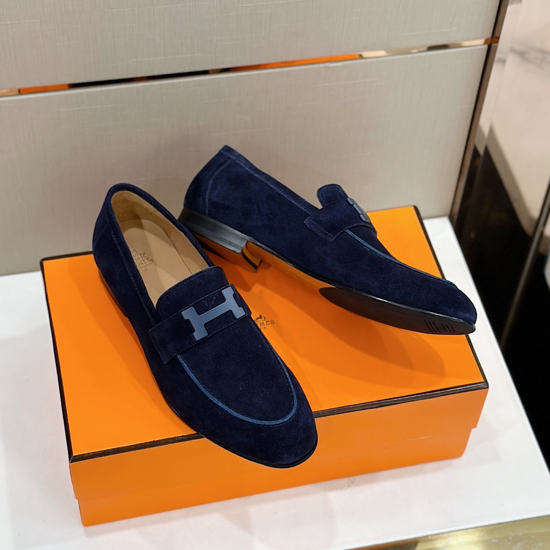GIÀY HERMES LOAFER SHOES AAA
