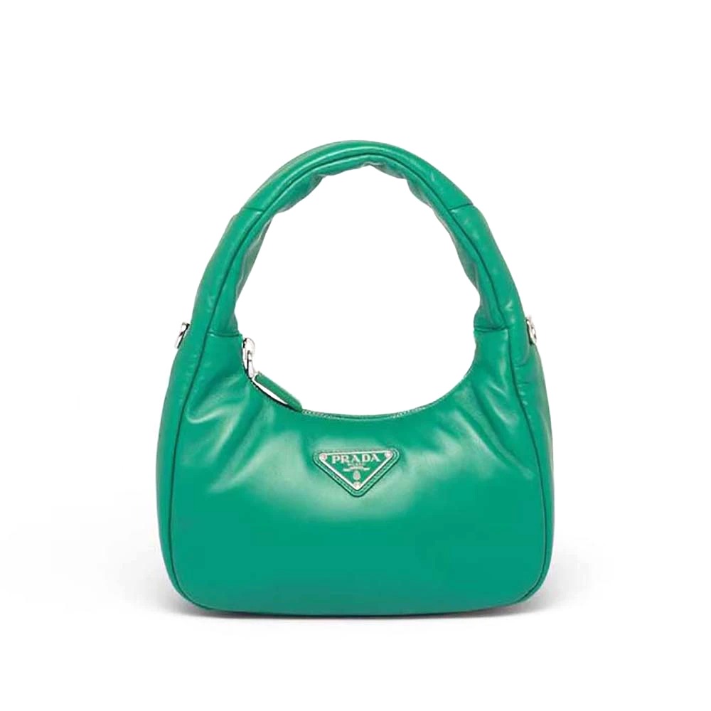 TÚI Prada Soft Padded Nappa Leather Mini-Bag-Green