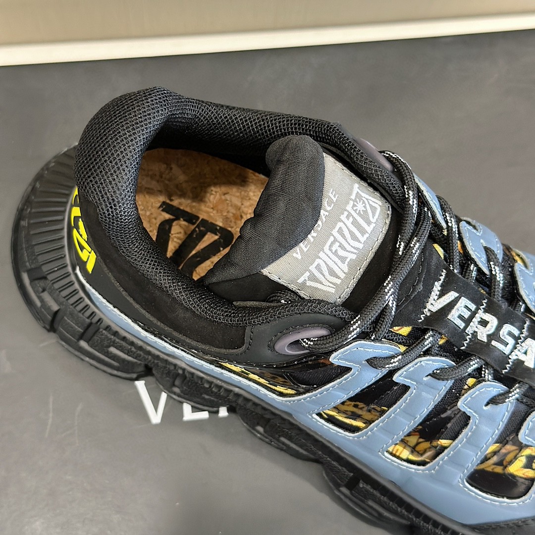 GIÀY VERSACE TRIGRECA LEATHER SNEAKER SHOES AAA