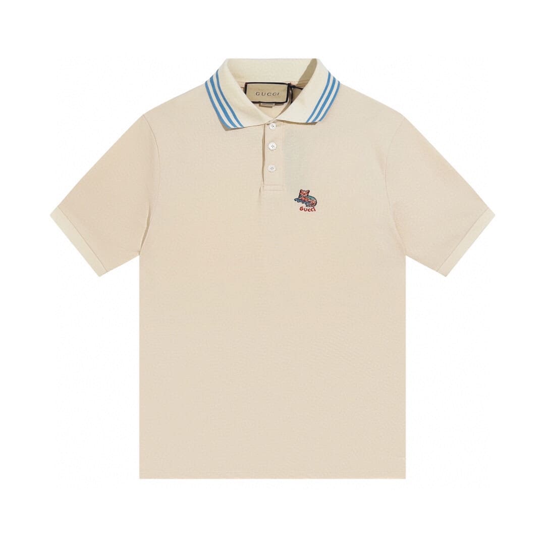 ÁO GUCCI POLO SHIRT BEIGE