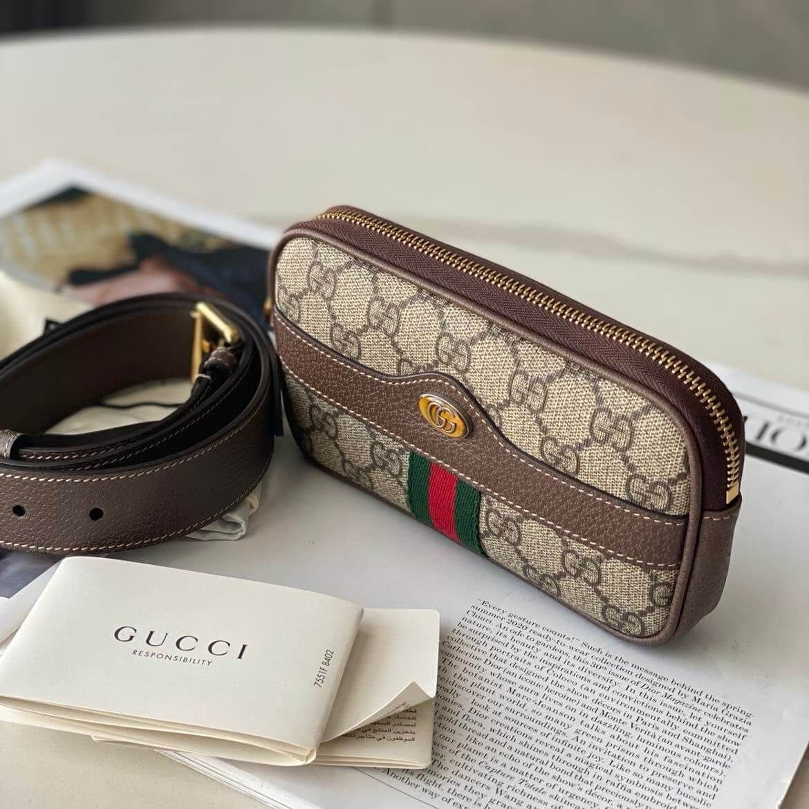 TÚI Gucci GG Vintage belt bag Top Quality