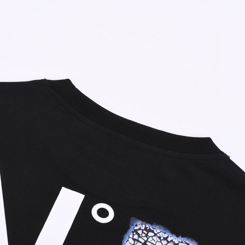 ÁO CHANEL print cotton jersey T-shirt