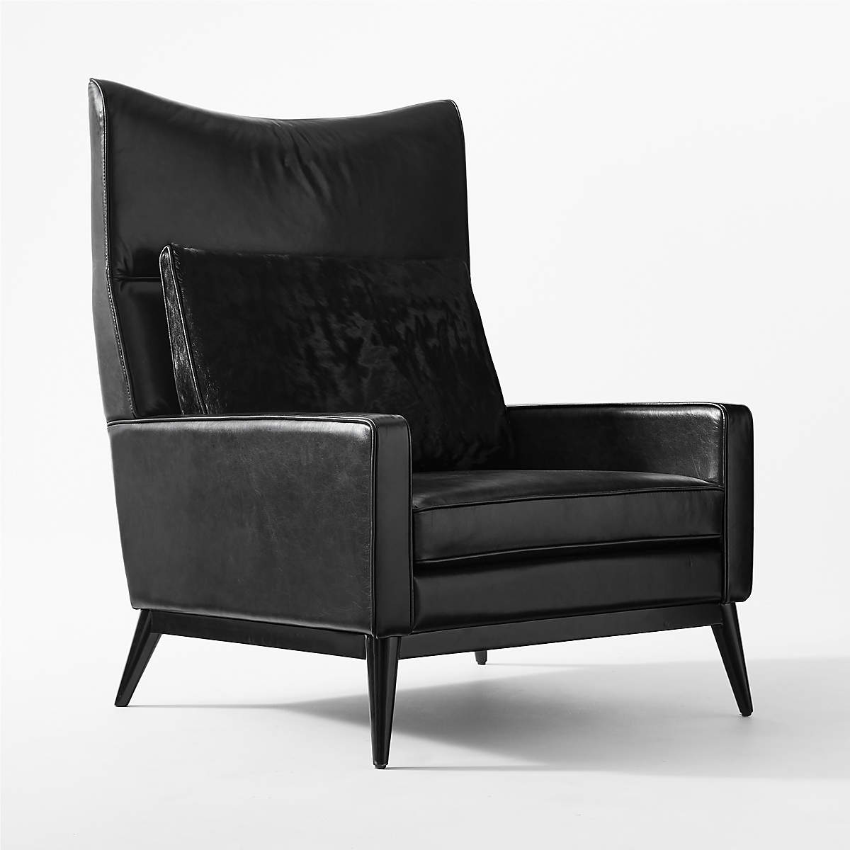 SOFA DA ĐƠN BLACK AMBASSADOR CHAIR
