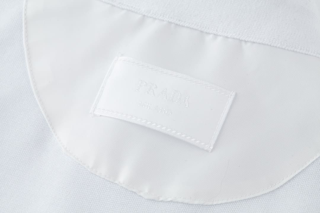 ÁO PRADA POLO SHIRT MÀU TRẮNG UNISEX