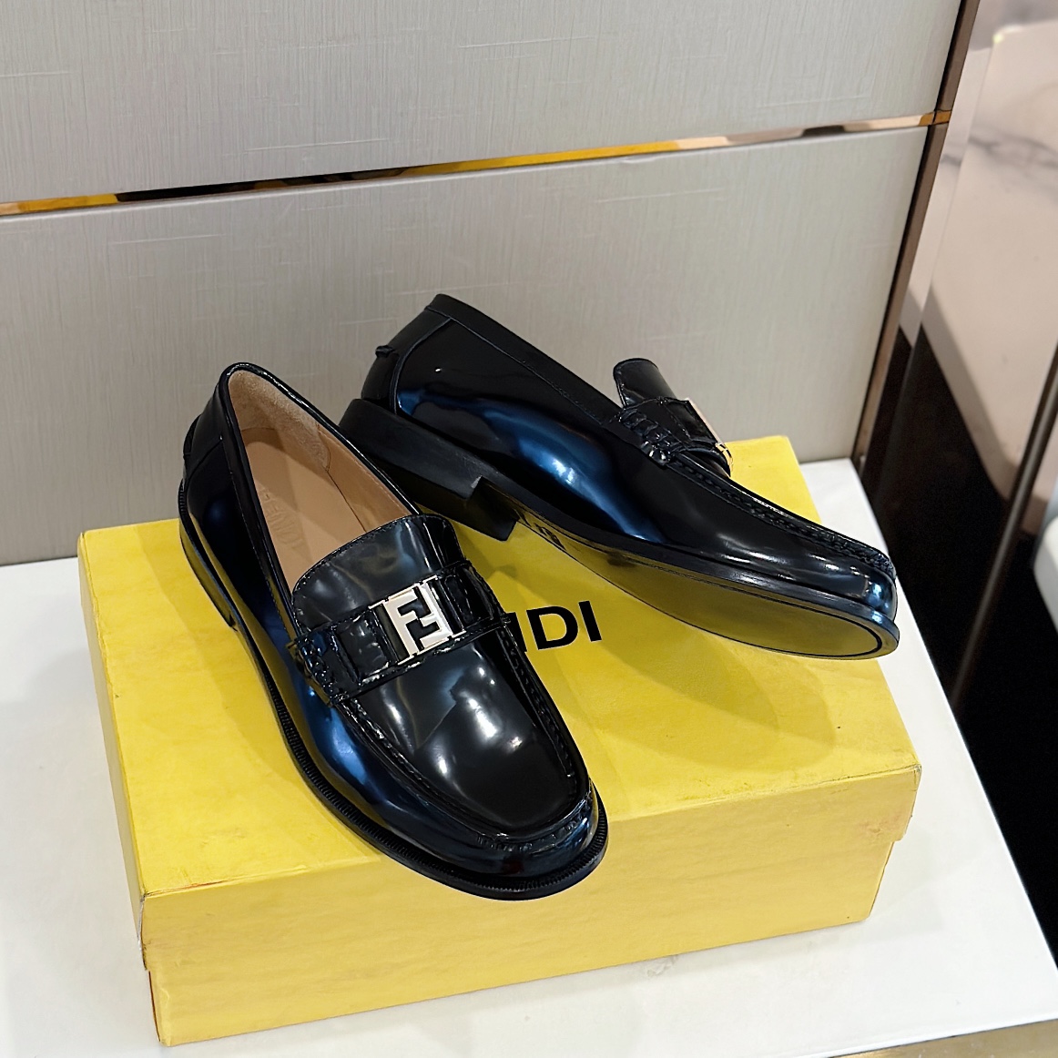 GIÀY FENDI FF LOAFER SHOES AAA