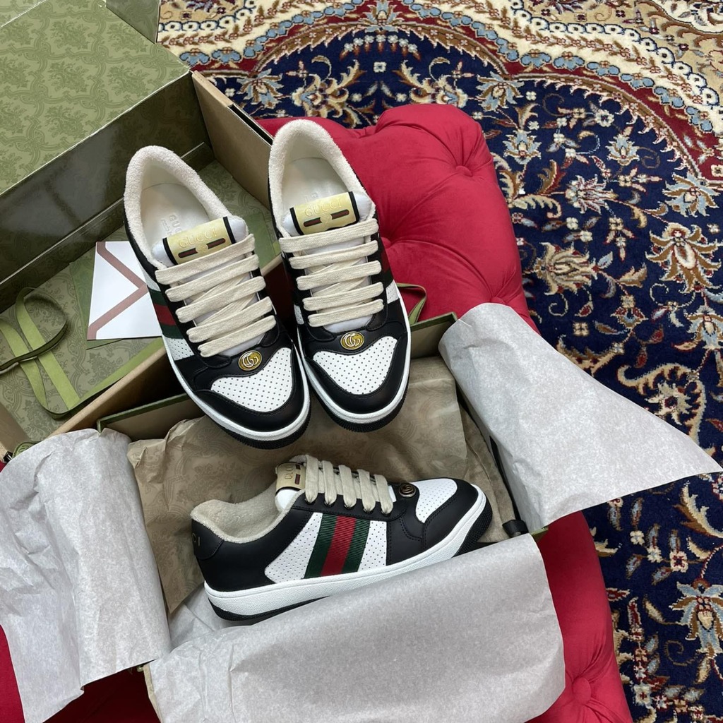 GIÀY GUCCI SCREENERS TOP QUALITY SHOES AAA