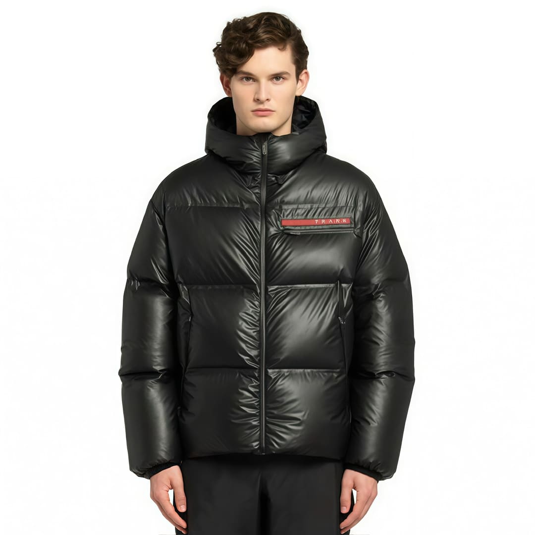 ÁO PRADA DOWN JACKET TOP QUALITY AAA LÔNG NGỖNG TRẮNG