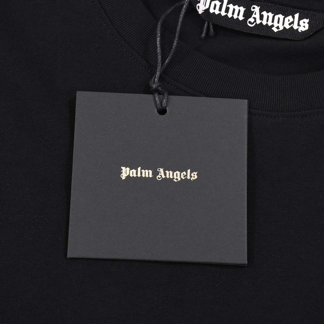 ÁO PALM ANGELS print cotton jersey T-shirt