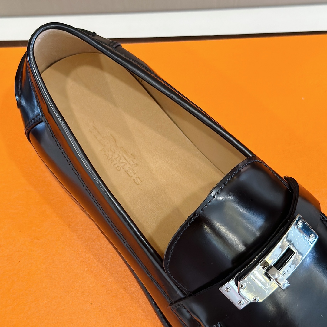 GIÀY HERMES LOAFER SHOES AAA