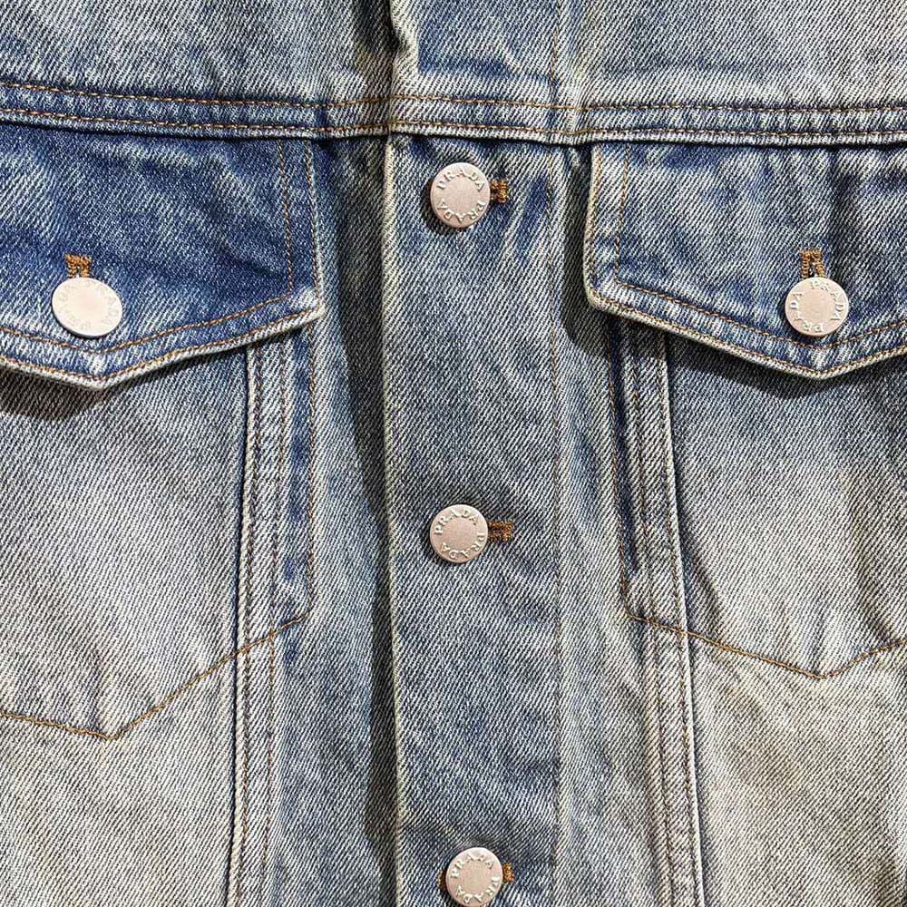 ÁO Prada Men Denim Blouson Jacket