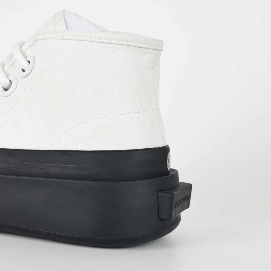 GIÀY BOTTEGA VENETA CANVAS HIGH TOP UNISEX TOP QUALITY SHOES AAA