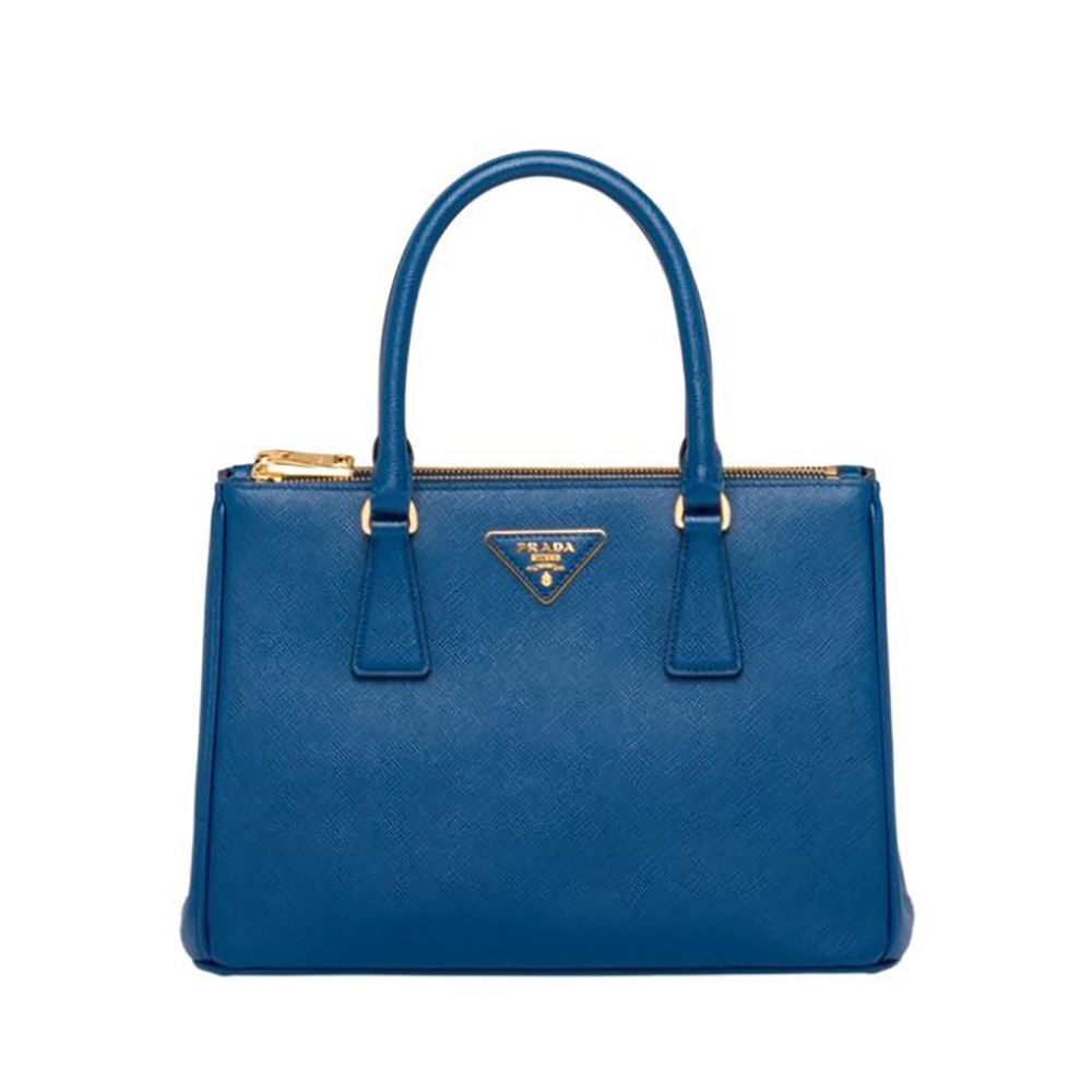 TÚI Prada Saffiano Leather Prada Galleria Bag-Navy