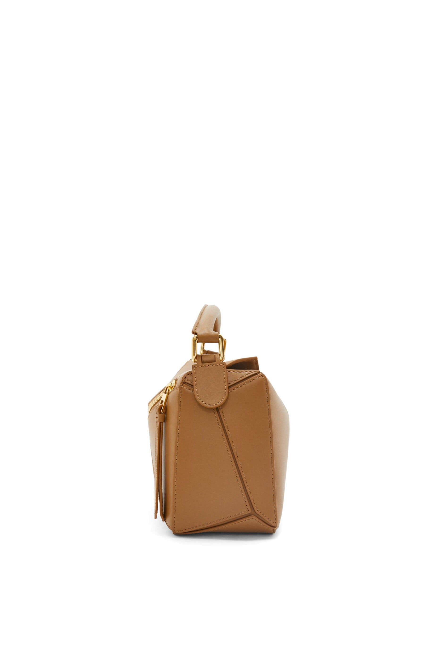 Túi LOEWE Small Puzzle bag in satin calfskin Oak