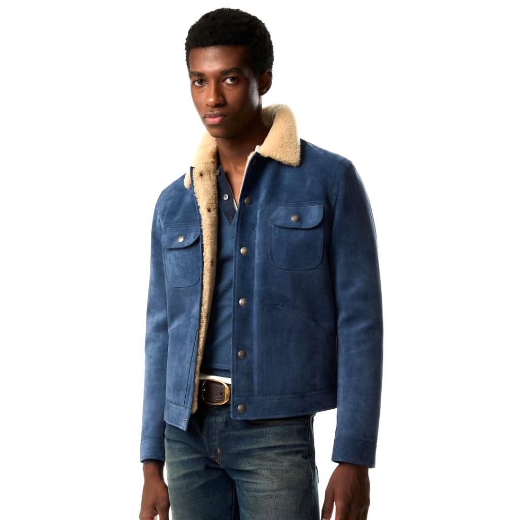 ÁO TOMFORD SUEDE JACKET TOP QUALITY AAA