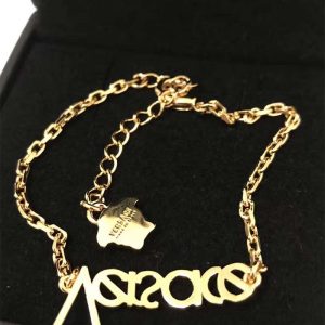 DÂY Versace Unisex Vintage Versace Logo Bracelet