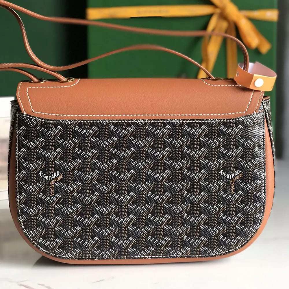TÚI GOYARD Unisex 233 Bag-Tan