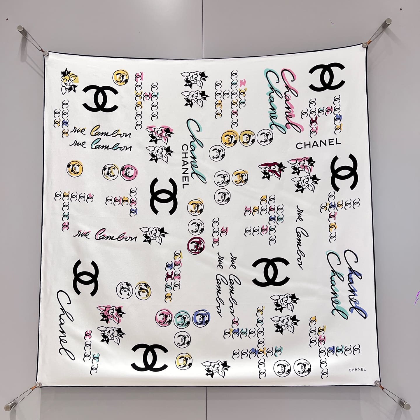 KHĂN CHANEL TOP QUALITY AAA SILK
