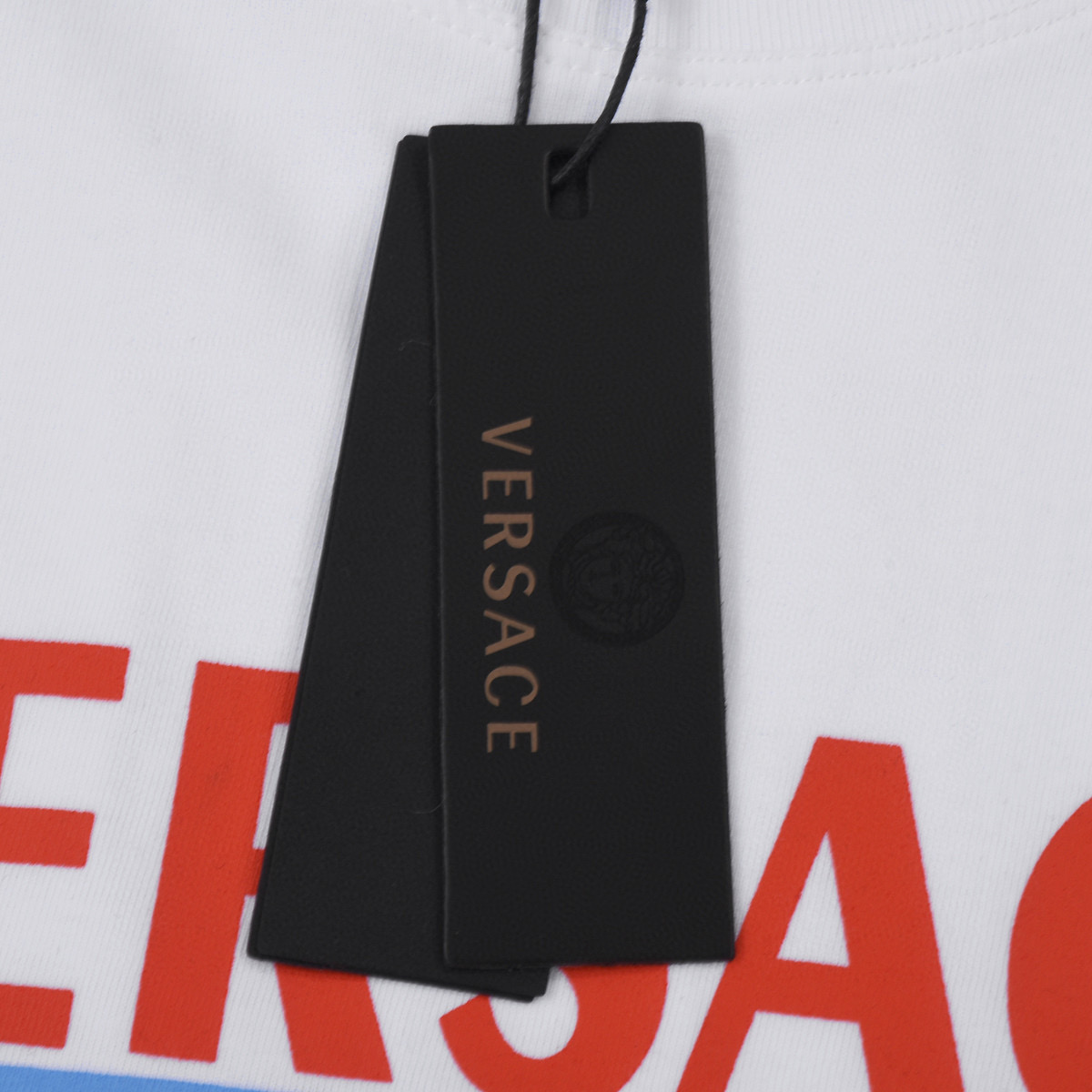 ÁO VERSACE print cotton jersey T-shirt
