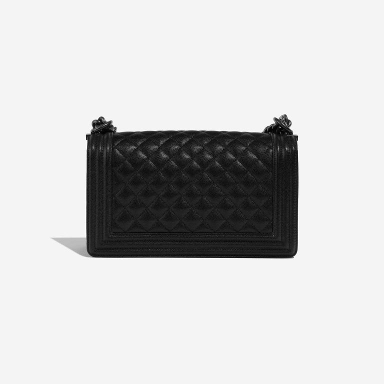TÚI Chanel Boy Medium Caviar Black