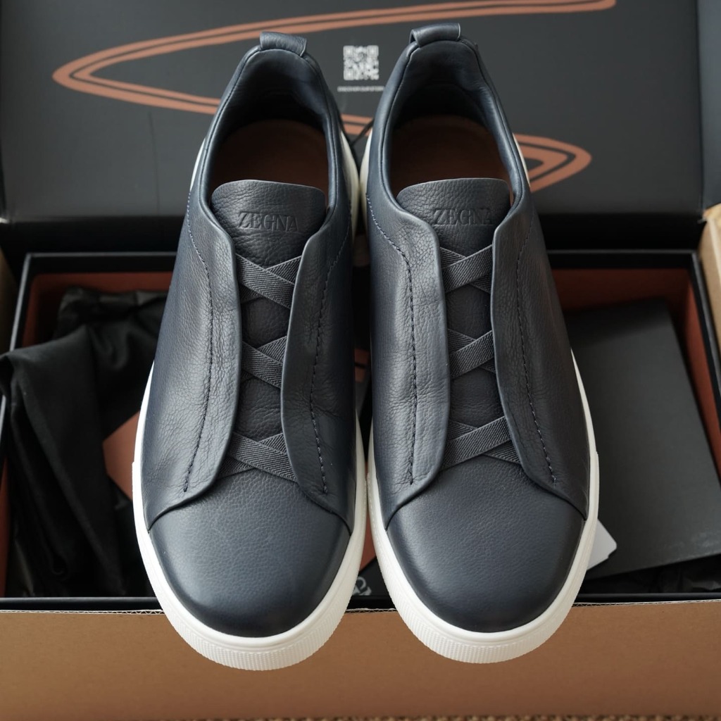 GIÀY ERMENEGILDO ZEGNA TRIPLE STITCH TOP QUALITY SHOES AAA