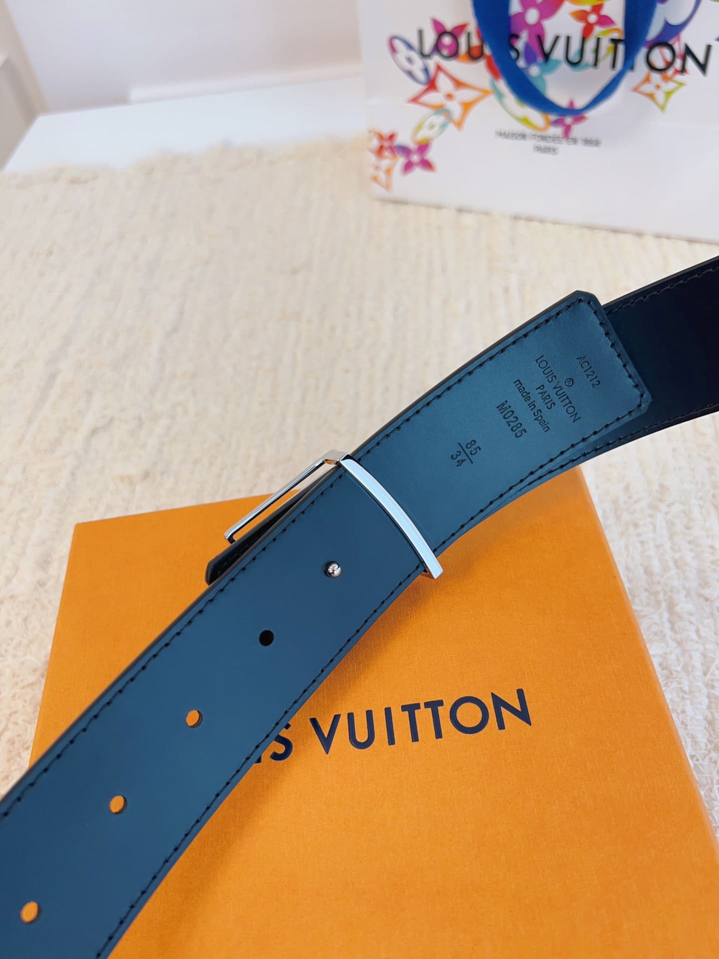 DÂY LƯNG LOUIS VUITTON BROWN MONOGRAM LEATHER Khóa bạc