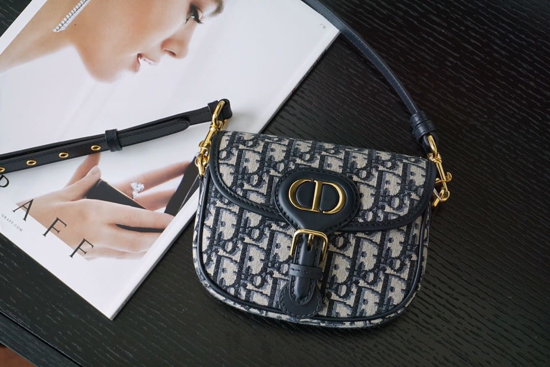 Túi Dior Bobby Women Dior Bag Oblique Calfskin 18cm